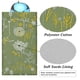thumbnail image 2 of Funda para Anteojos MoKo Doble Grande Floral Verde Amarillo, 2 of 7