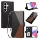 thumbnail image 2 of Funda Tipo Libro para Samsung Galaxy A18 con Ranuras, Negro, 2 of 6