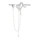 thumbnail image 1 of Pulsera De Borla De Cadena De Puño Superior Para Mujeres Niñas Accesorios De Fiesta Playa, 1 of 5