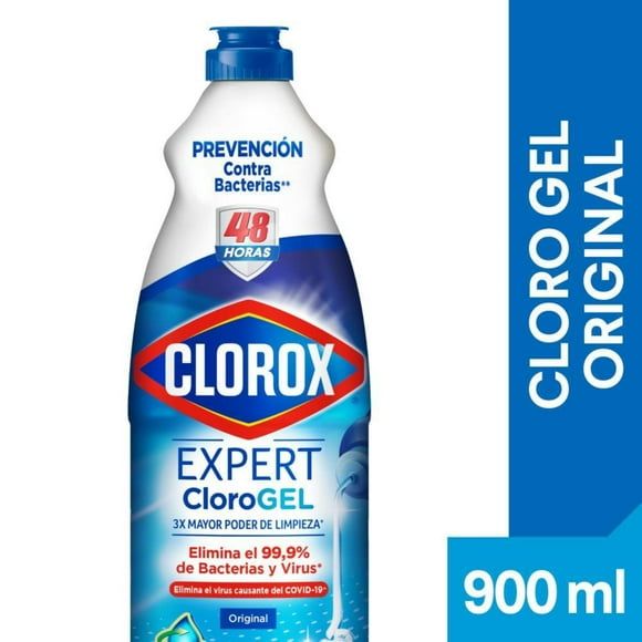 Cloro en Gel Original Botella, 900 ml