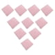 thumbnail image 4 of 10pc eva espuma rompecabezas ejercicio estera azulejos entrelazados bebé arrastre estera rosa, 4 of 5