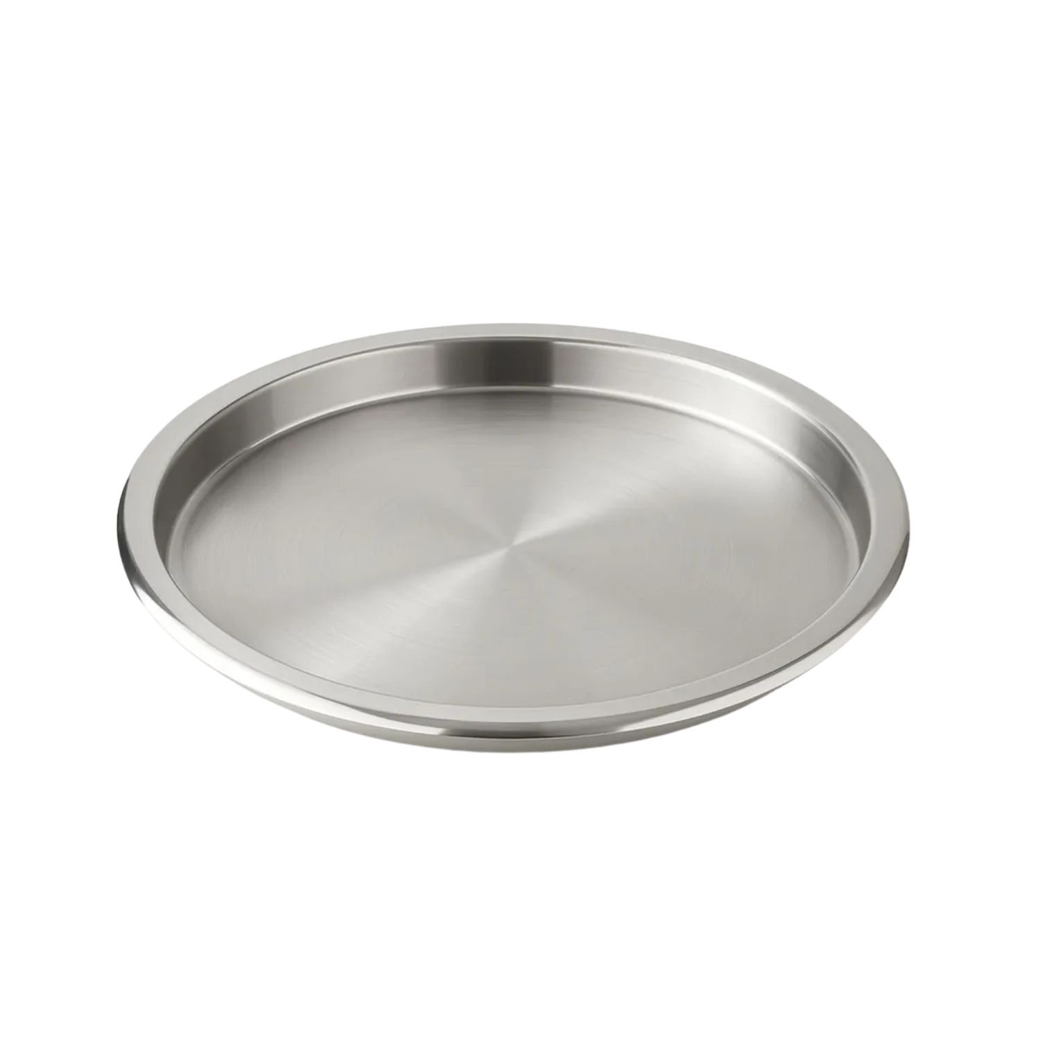 Bandeja Redonda Cuiner De Servicio 35cm Acero Inoxidable