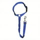 thumbnail image 1 of Solid Color 2 In 1 Pet Car Seat Belt Nylon Lead Leash Backseat Safety Belt Adjustable For Dog & Cat, 1 of 5