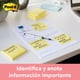 thumbnail image 5 of Notas Adhesivas 3M Post-It 654 Amarillo 76x76 mm 100 Hojas, 1 Un, 5 of 5