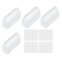 Ioensy - 60X Tarjetero Para Dinero, Tarjetas De Plástico Transparente, Cúpulas Para Manualidades, Regalo