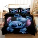 thumbnail image 1 of x655 Bed SheetsStitch Cartoon Love Child Duvet Cover Set HD Comforter Cover Bedclothes for Kids Bedding Sets Bedroom Decor 3-Piece Bedding Set (1 Duvet Cover + 2 Pillow Shams) nj655, 1 of 5