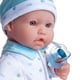 thumbnail image 3 of Baby Doll JC Toys La Baby Blue, 40 cm, lavable y suave cuerpo para niño, 3 of 5