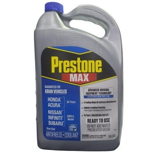 Refrigerante Y Anticongelante Prestone 50/50 Azul 3.8L Azul