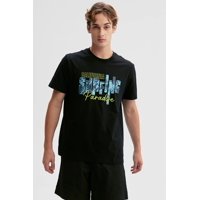 Fashionspark - Polera Hombre Print Posicional Negro - Viii