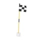 thumbnail image 5 of Golf Putting Green Bandera Y Copa De Agujero Golf Portátil Bandera De Golf Juego De Copa De Agujero Negro Blanco, 5 of 5