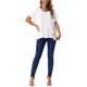 thumbnail image 2 of INSPIRE CHIC Camisetas de Lino para Mujer de Manga Corta Casual Camisetas Básicas de Verano Conjuntos Sueltos Blusa de Color Sólido L Blanco, 2 of 6