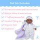thumbnail image 2 of Muñeca JC Toys La Baby Boutique afroamericana de 28 cm, 2 of 9