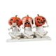 thumbnail image 1 of Figura De Calabaza Esqueleto, Regalo De Halloween Para Centro De Mesa, Entrada A Casa, 1 of 5