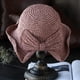 thumbnail image 3 of Sombrero de verano con ala retro y lazo, sombrero de paja para playa y sol de verano para mujer, sombrero de sol con lazo para mujer, 3 of 7