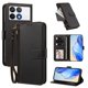 thumbnail image 2 of Funda con Billetera para [Xiaomi Poco F6 Pro] con Bolsillo Zipper y Tarjetero Negro, 2 of 6