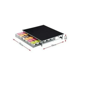 Masterprox - Porta Cápsulas De Café Organizador Estante Cajón 36U