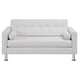 thumbnail image 1 of Sofa Retro 3 Cuerpos Pu 12 Blanco, 1 of 5