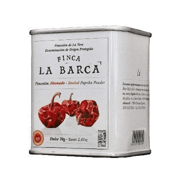 Pimentón Ahumado Dulce Finca La Barca 1 x 70 gr