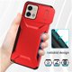 thumbnail image 4 of Funda Resistente para Motorola Moto G Stylus 5G 2023 con Tapa Deslizante y Protección Militar Rojo, 4 of 6