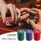 thumbnail image 5 of Juego de fichas de póquer LHTHT Poker Chips con denominaciones (100 piezas), 5 of 6