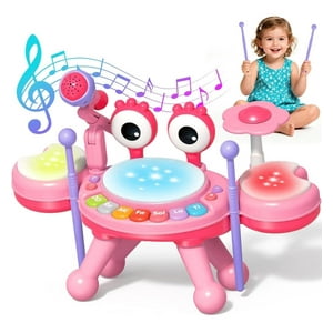 Genérico - Juguete Bateria Musical Para Bebes Con Microfono