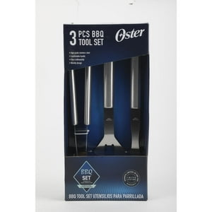 Oster - Set Para Parrilla Baldwyn 3 Pcs Gris Tamaño Unico