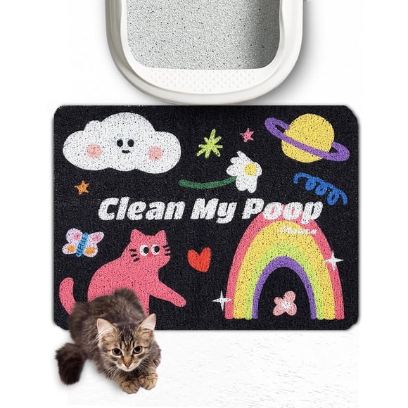 Alfombra para arena de gato Lukamoo 60x40 cm – Grande