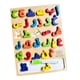 thumbnail image 3 of Juego De Rompecabezas De Madera Tablero De Rompecabezas De Alfabeto árabe Colorido Para Niños Pequeños C, 3 of 5