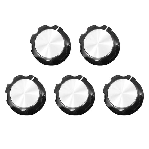 Magideal - Perilla De Repuesto De 5 Piezas Para Freidora De Aire, Pieza Para Olla A Presión, Perilla Ergonómica De Repuesto Ondulada, Perillas De Temporizador De