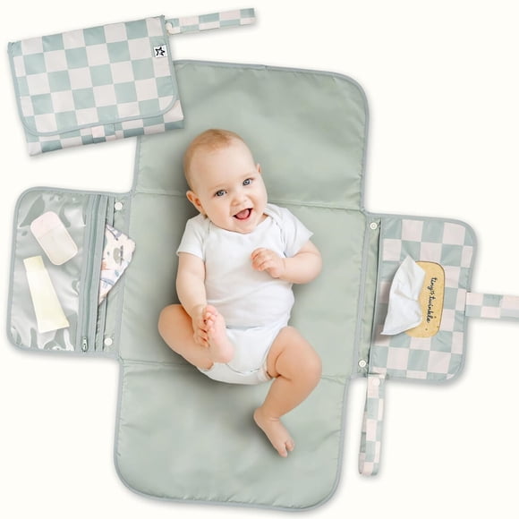 Cambiador Portatil Tiny Twinkle Impermeable Bolsillo Toallitas