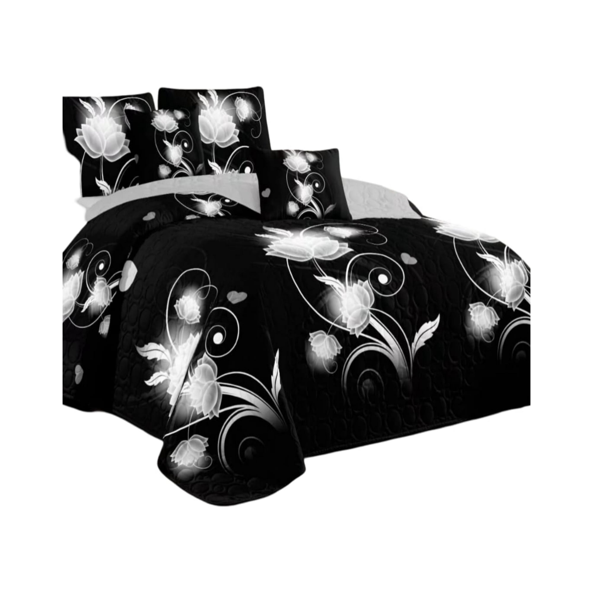 Genérico - Quilt Verano King Super K + Fundas Almohada Da8