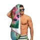 thumbnail image 5 of Ajolote Toalla de playa de secado rápido con diseño temático, regalo para mujeres y niñas, ideal para cumpleaños, fans, amantes de la música, uso en la playa o al aire libre, 78 × 150 cm, 5 of 6