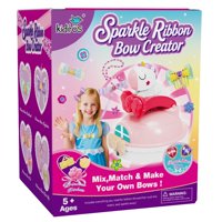 Kit Diy Bow Maker Kiditos Sparkling Ribbon Para Niñas Mayores De 5 Años
