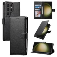 Funda Para Foxdock Samsung Galaxy S23 Ultra– Cuero Premium, 3 Ranuras Para Tarjetas, Protección Contra Impactos