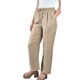 thumbnail image 4 of Palazzo Verano Tipo Lino Pantalón Mujer Algodón Cintura Elasticada 615, 4 of 6