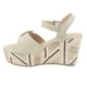 thumbnail image 2 of Sandalia Chalada Mujer Como-50 Beige Plataforma, 2 of 6