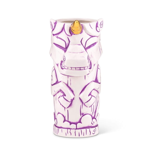Taza Geeki Tikis White Unicorn Fantasy Series 560 ml