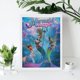 thumbnail image 4 of Magia de Sirenas Kits de Pintura de Diamantes para Adultos 5D DIY Diamond Art Kits Full Drill Diamond Dots para Regalo Decoración de Pared y Relajación Artes de Gemas 30*40cm, 4 of 6