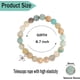 thumbnail image 2 of Regalos para jubilados Mujeres Pulsera de cuentas de piedra natural para jubilados Regalos de despedida para compañeros de trabajo Joyería inspiradora para maestros Pulseras de cristal curativas Pulse, 2 of 7
