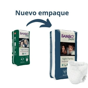 Bambo Nature - Pañales Desechables Pants Dreamy Boy Talla: M (15-35 Kg)