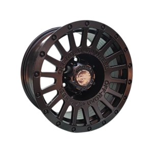 Gen - Juego De Llantas 16X8 6X139.7 Et0 Matt Black 605 Fsb