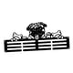 thumbnail image 1 of Soporte De Medalla De Colgilla De Medalla Deportiva Para Sala De Estudio Sala De Estar Gimnasio 30CMX13.01cm, 1 of 5