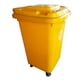 thumbnail image 2 of Basurero frankfurt 50lt c/tapa amarillo lorenzini, 2 of 3