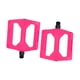 thumbnail image 1 of Pedales De Bicicleta Ligeros Universales De Nailon, Repuestos Planos, Color Rosa, 1 of 5