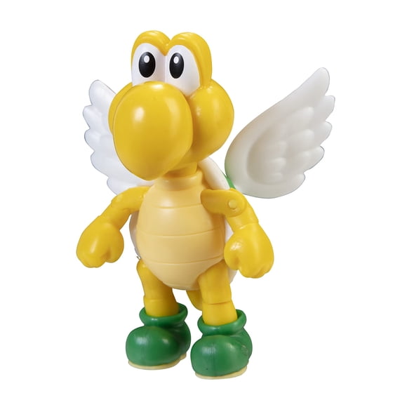 Figura de acción Super Mario Koopa Troopa con alas de 10 cm, color verde
