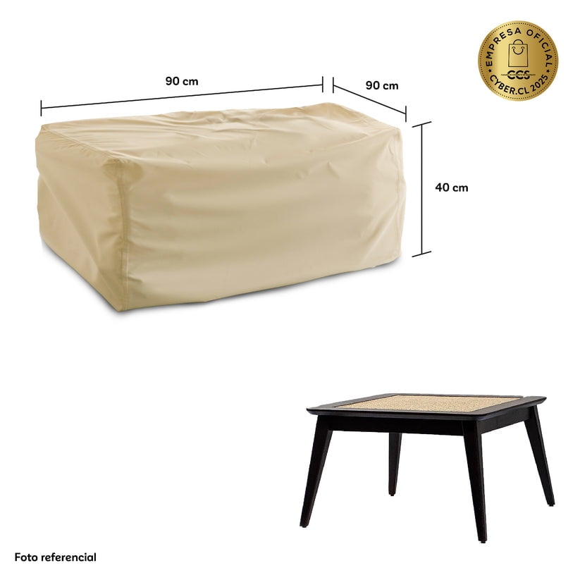 Cwagen - Cobertor Funda De Mesa De Centro Cuadrada Xl Tapado Covers - Wagen Covers