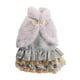 thumbnail image 4 of Pequeño Gato Mascota Perros Ropa Cachorro Princesa Disfraz Largo De Espalda 25cm, 4 of 5