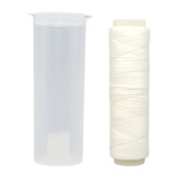 Magideal - Señuelo De Pesca Línea Elástica Con Caja Línea De Pesca Elástica Herramienta De Pesca De Nailon Equipo Línea De Pesca Duradera Para Principiantes Al A 05Mm 50M