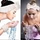 thumbnail image 5 of Juego de 2 diademas de spa, muñequeras, coleteros para lavarse la cara, muñequeras de toalla, diadema para el cabello, muñequera para lavarse la cara, 5 of 6