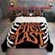 thumbnail image 1 of 3Pcsfftl Logo Theme Printed Three Piece Bedding Set Soft Quilt Cover And Two Pillowcases, 1 of 5
